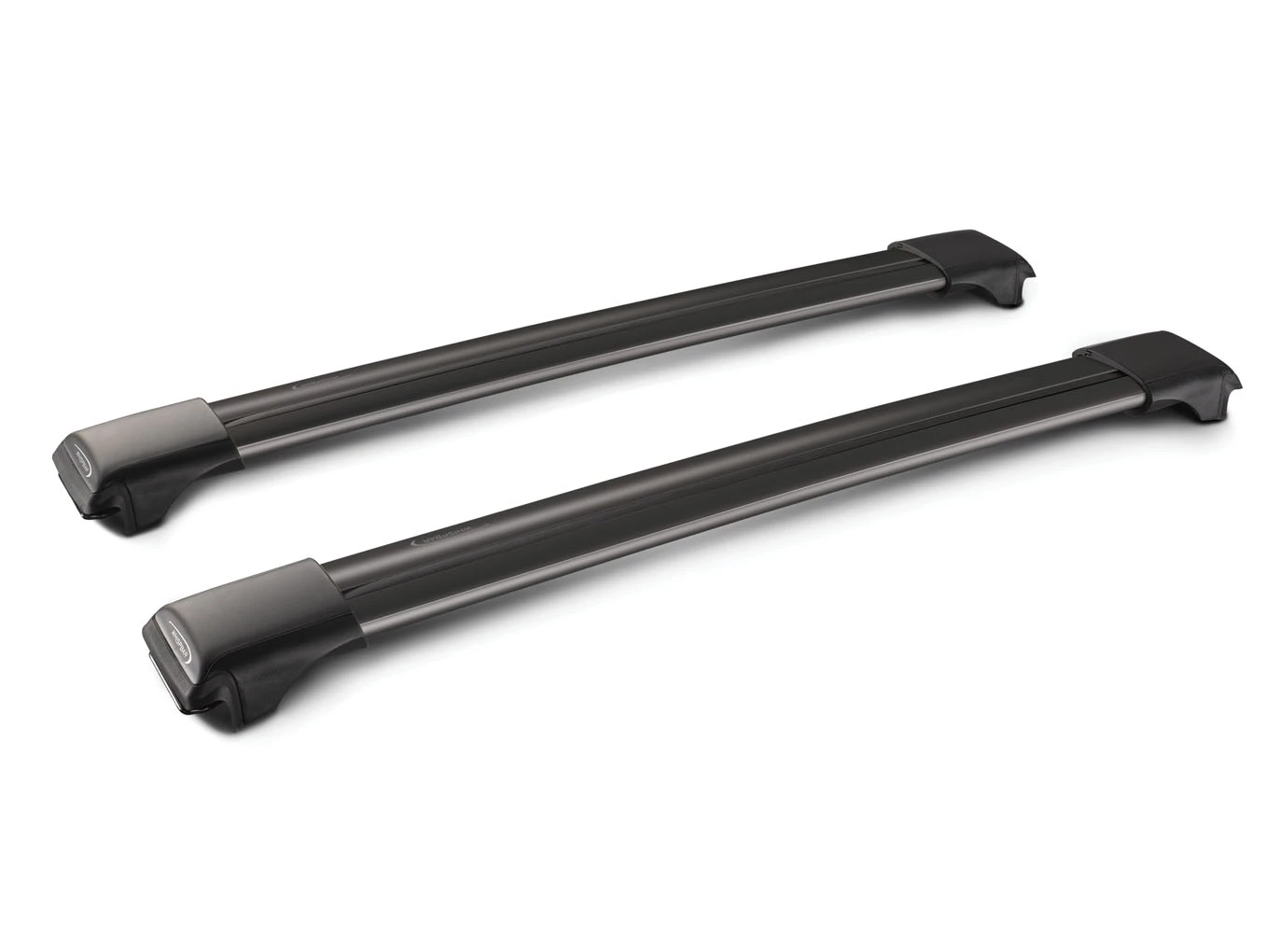 Yakima Aero RailBar Black 2 Bar Roof Rack For VOLKSWAGEN Passat Alltrack 5dr Wagon With Raised Roof Rail (2012 To 2016) 4 Yakima Aero RailBar Black 2 Bar Roof Rack For VOLKSWAGEN Passat Alltrack 5dr Wagon With Raised Roof Rail (2012 To 2016) - Image 4