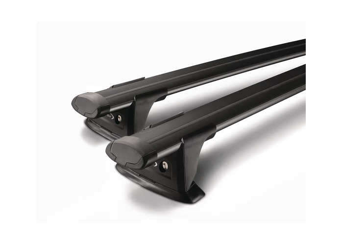Yakima Aero ThruBar Black 2 Bar Roof Rack For VOLKSWAGEN Multivan T6 LWB 5dr MPV With Bare Roof (2015 Onwards) 1 Yakima Aero ThruBar Black 2 Bar Roof Rack For VOLKSWAGEN Multivan T6 LWB 5dr MPV With Bare Roof (2015 Onwards)