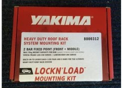 Yakima Lockn Load Fitting Kit For 2 Bar Toyota Prado 120/150, LC200 8000312