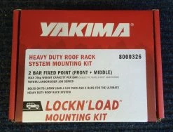 Yakima Lockn Load Fitting Kit For 2 Bar FP Toyota LC100 8000326