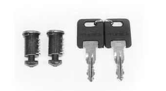 Prorack / Yakima Whispbar Lockset Short 2 Barrels 2 Keys (fits Ski Holders) YSP014 1 Prorack / Yakima Whispbar Lockset Short 2 Barrels 2 Keys (fits Ski Holders) YSP014