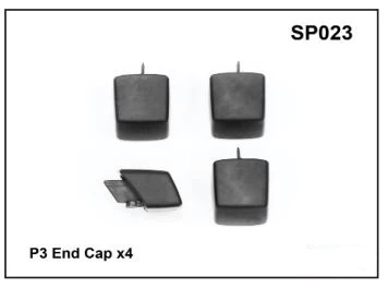 Prorack / Yakima Whispbar P3 End Cap X 4 YSP023 1 Prorack / Yakima Whispbar P3 End Cap X 4 YSP023