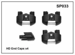 Prorack / Yakima Whispbar HD End Caps X 4 YSP033