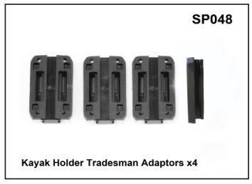 Prorack / Yakima Whispbar Kayak Holder Tradesman Adaptors X 4 YSP048 1 Prorack / Yakima Whispbar Kayak Holder Tradesman Adaptors X 4 YSP048