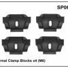 Prorack / Yakima Whispbar Clamp Block Internals X 4 YSP061