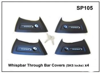 Prorack / Yakima Whispbar Thru Bar Cvrs SKS X4 YSP105 1 Prorack / Yakima Whispbar Thru Bar Cvrs SKS X4 YSP105