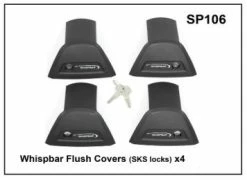 Prorack / Yakima Whispbar Flush Bar Cvrs SKS X4 YSP106