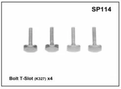 Prorack / Yakima Whispbar Bolt T-Slot (K327) X4 YSP114