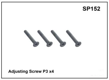 Prorack / Yakima Whispbar Adjusting Screw P3 X4 YSP152 1 Prorack / Yakima Whispbar Adjusting Screw P3 X4 YSP152