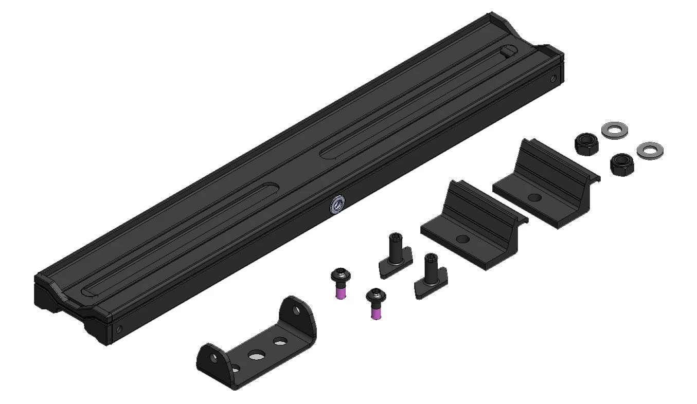 Yakima LockNLoad Platform Pivot Mounts Wide X1 Kit - 9891004 1 Yakima LockNLoad Platform Pivot Mounts Wide X1 Kit - 9891004