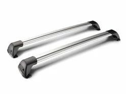 Yakima Flush Bar Silver Roof Rack Pair S5Y - 8050180 -Auto Parts Sales Shop yakima whispbar flush bar black 01 7 1