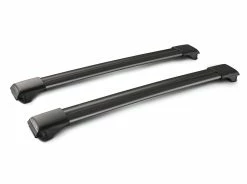 Yakima Rail Bar Black Roof Rack Pair For Raised Rails S43YB - 8050239 -Auto Parts Sales Shop yakima whispbar rail bar black 3 5